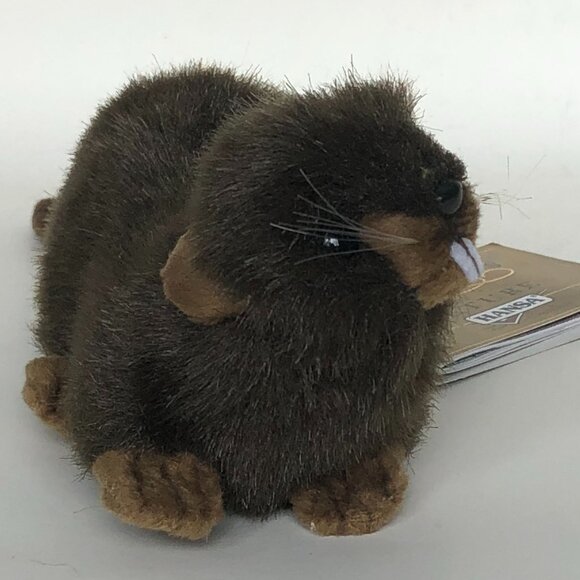 Hansa Handcrafted Beaver Stuffed Animal Brand New w/ Tag # 3839 - Picture 9 of 16